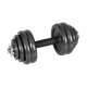 Гантели чугунные регулируемые REBEL ACTIVE 30 кг с чемоданом и грифом - изображение 3