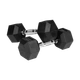 Гантелі REBEL ACTIVE HEX гумовані 2x5 кг (RBA-2325-05) - зображення 2