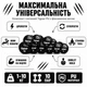 Комплект поліуретанових гантелей Tiguar PU з фіксованою вагою 1–10 кг для силових та функціональних тренувань ( TI-WH0002 ) - зображення 4