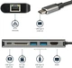 Мультипортовый адаптер StarTech USB-C Multiport Adapter 6-in-1 (DKT30CSDHPD3) Тёмно-серый - изображение 2
