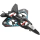 Літак на радіокеруванні SCHE L0712 Aerobatic (with two remote controls) Blue - зображення 1