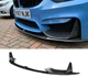 Передня губа спліттер AD_Plastik BMW 3-series F30 M3 Look DPT V-3 для бампера M3 F80 чорний глянець (B-92) - изображение 10