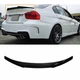 Спойлер AD_Plastik BMW 3 Series E90 2005–2012 M4 Style чорний глянсовий (B-384) - изображение 7