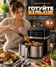 Многофункциональная мультипечь Grunhelm AIR FRYER GRILL XL на 8 литров Аэрогриль , фритюрница без масла, аэрофритюрница 2000 Вт - изображение 5
