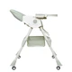 Стільчик для годування Kidoro One (ST-6540) Green, з екошкіри на колесах - зображення 6
