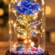 Оригинальный подарок «Роза в стеклянной колбе» с LED-подсветкой Rose of Love - изображение 6