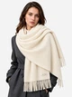 Шарф женский SumWin Мен Однотон Din-8-10 Молочный (ROZ6501064477) - изображение 2