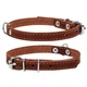 Нашийник "CoLLaR одинарний (ширина 12мм, довжина 24-32см) коричневий - зображення 1