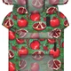 Дождевик-накидка с капюшоном для собак Waudog Clothes Гранаты XS 26-29х32-41х21-26 см (355-4052 Col) - изображение 4