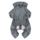 Дождевик для собак WAUDOG Clothes, водонепроницаемый, L50, В 70-74 см, С 47-50 см, серый - изображение 5