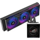 Система рідинного охолодження Asus ROG Strix SLC IV 360 ARGB LCD 5,08" IPS 360 мм 2500 об/хв Black (90RC01S1-B0EAY0) - зображення 1