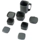 Термокружка RidgeMonkey ThermoMug DLX Brew Set Grey с набором емкостей - изображение 6