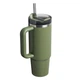 Термокружка с трубочкой Stanley Quencher H2.O FlowState Tumbler 1,18 л Dried Pine (100000144071) - изображение 4