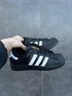 Кеди чоловічі зимові Superstar Black чорні 40 - зображення 7