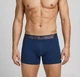 Мужские трусы боксеры Jack & Jones 1 шт, размер M, синий, резинка черная - изображение 3