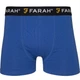 Набор мужских боксеров трусов Farah Underwear Boxer Shorts 3 шт в наборе, размер M, белые, синие, полоска - изображение 3
