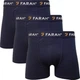 Набор мужских боксеров трусов Farah Underwear Boxer Shorts 3 шт в наборе, размер M, темно-синие - изображение 1