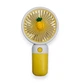 Вентилятор MINI FAN #104 Yellow Pineapple с подставкой для телефона желтый - изображение 7