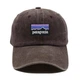 Кепка Patagonia с вышитым лого коричневая бейсболка патагония one size - изображение 2