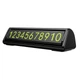 Паркувальна карта автовізитка в авто на 2 номери HOCO ZP131 car parking sign. Black - зображення 3