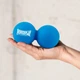 Масажний м'яч PowerPlay PP-4355 Silicone Lacrosse Peanut Ball (6.3х12.6см) Синій (PP-4355_Blue) PowerPlay PP-4355_Blue 1078730 - зображення 3