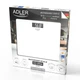 Весы напольные электронные Adler AD 8194 White до 180 кг, аккумуляторные USB-C, точность 100 г, LCD-дисплей, закаленное стекло - изображение 9