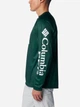 Спортивний лонгслів чоловічий Columbia 425648650 XL Зелений (1161597101) - зображення 3