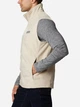 Теплый жилет флисовый мужской Columbia 866135936 2X-Tall Молочный (1161780515) - изображение 3