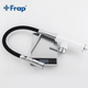 Смеситель для кухни Frap F4452-8 с гибким изливом, 2 режима, бело/черный. - изображение 5