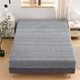 Простынь на резинке Malloory Home махровая рельефная 160*200 + 25см Серая - изображение 1