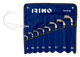 Набор ключей торцевых двусторонних изогнутых IRIMO 6/12-гранных 8–22 мм 8 шт в чехле (51-8-W) - изображение 1