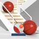 Настенный детский баскетбольный щит «Backboard Board» с кольцом и сеткой - изображение 4