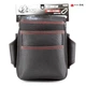 Поясна сумка Takagi Samurai Black SRB-03 чорна 5 кишень - изображение 7