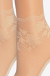Шкарпетки MARILYN Мереживні капронові бежевий ONE SIZE (E21-XS-BEZHEVYI) - изображение 2