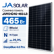 Сонячна панель JA Solar 465 Вт Bifacial N-Type двостороння монокристалічна (JAM54D40-465/LB) - зображення 1