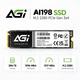 Накопитель SSD AGI AI198 256 ГБ M.2 2280 PCIe Gen 3x4 NVMe TLC для ноутбука и ПК (AGI256G16AI198) - изображение 1