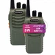 Рація Baofeng BF-888S + Гарнітура + Ремінець на шию, зелена - зображення 1