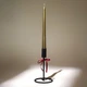 Набор столовых свечей MBM HOME 4 шт. 25 см шампань металлик (FR-17 METALLIC CHAMPAGNE) - изображение 2