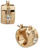 Серьги-кольца Karl Lagerfeld Paris сережки со стразами 1162588180 (Золотистый One size) - изображение 1