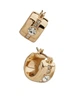 Серьги-кольца Karl Lagerfeld Paris сережки со стразами 1162588180 (Золотистый One size) - изображение 2