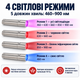 Фонарь Folem Luxa +2 акамулятора, Cветовая Led терапия красым цветом от боли, артрита, для заживления, 460nm-900nm, зарядка USB, инфракрасный, лечебный - изображение 5