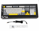 Механічна клавіатура AJAZZ AK108, Full Size 100%, Tri-Mode, Hot-Swap, RGB, Dot-Matrix дисплей, 1000 мА·год - зображення 5