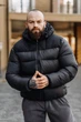 Куртка чоловіча зимова пуховик URBAN Чорний M - изображение 3