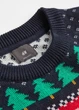 Джемпер с принтом для мужчины H&M Regular fit 1108492-7 L Комбинированный - изображение 2