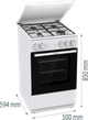 Газова плита Gorenje GG5A14WJ (7076250) - зображення 8
