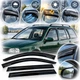 Дефлектори вікон ветровики Volkswagen Golf IV 1997-2002 Універсал Скотч 3M Voron Glass - зображення 2