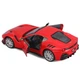 Коллекционная автомодель Bburago Ferrari F12tdf 1:32 металлическая красная 18-43067 - изображение 4