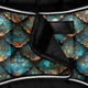 Курточка-накидка для собак WAUDOG Clothes, рисунок "Луска", XL, А 47 см, B 68-80 см, С 42-52 см - изображение 3