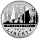 Колекційна срібна монета “Liberty - Американські ветерани з інвалідністю” PROOF 26,73 г 2010 рік - изображение 1
