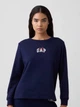 Спортивный костюм женский на флисе GAP 147742607 XL Синий (1162381190) - изображение 3